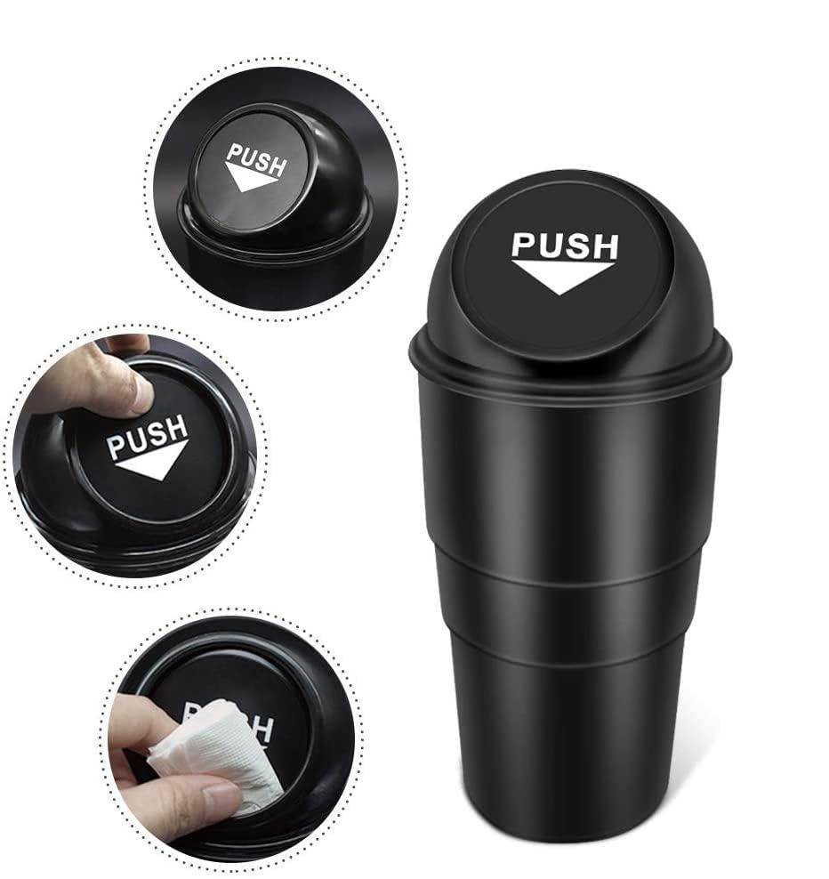 Compact Mini Car Trash Bin for Easy Disposal - Estalios