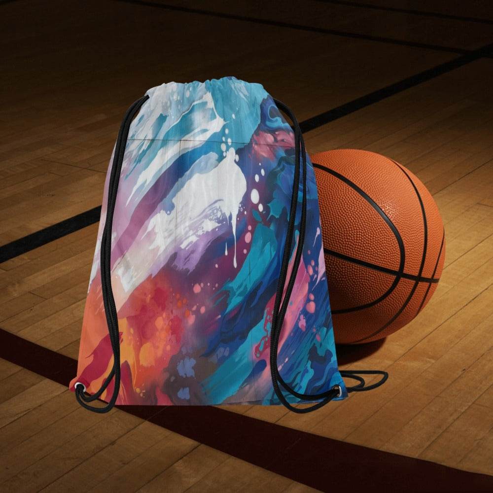 Large Drawstring Bags (Model 1604) for Gym and Travel - Estalios