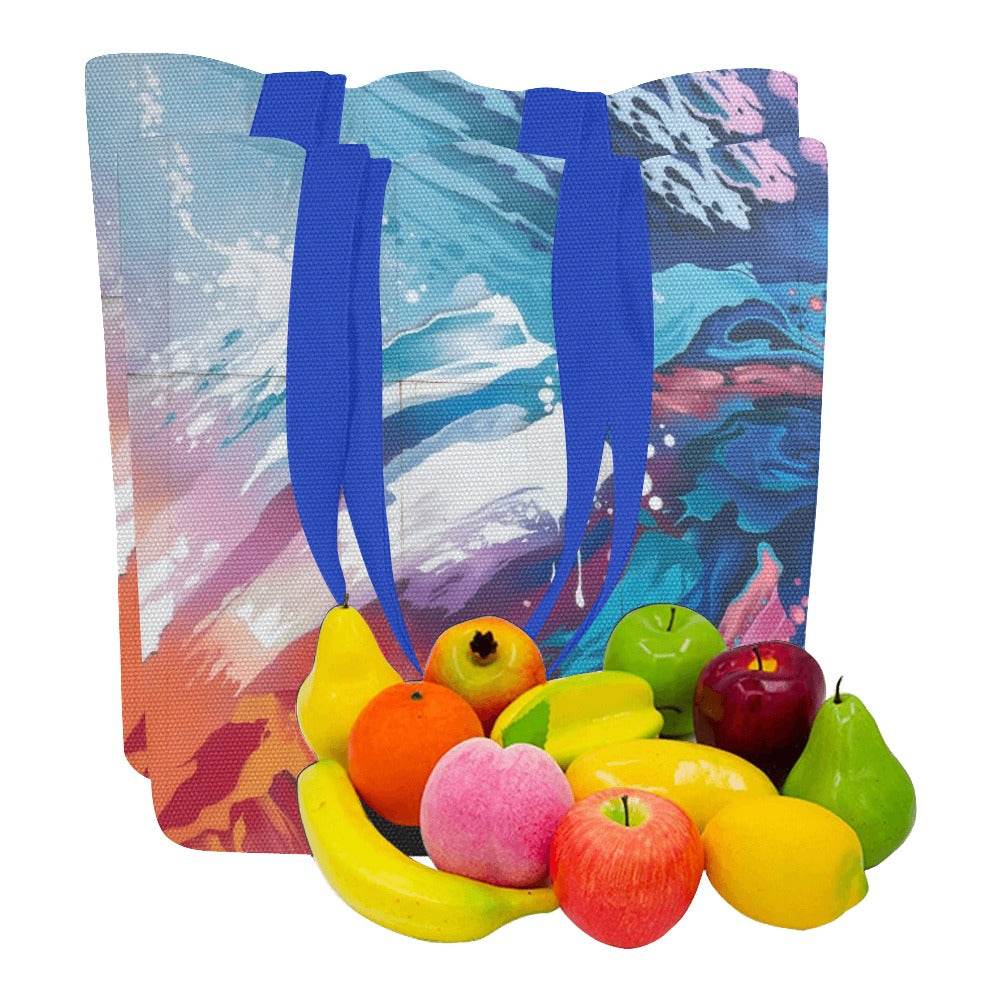 Canvas Tote Bag (Model1657) (Set of 2) - Estalios