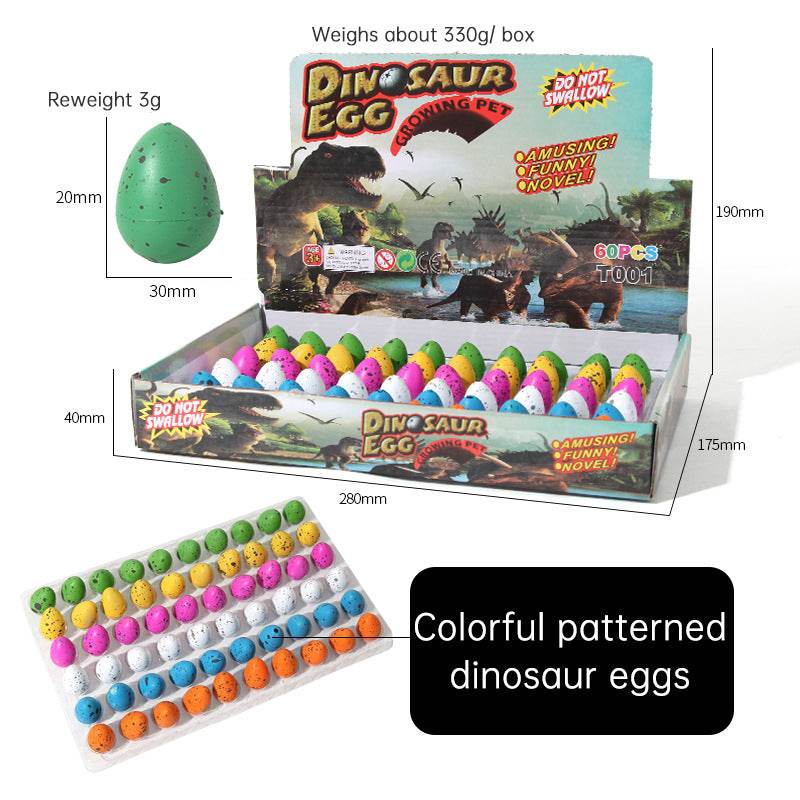 Dinosaur Egg Hatching Toys Soak in Water for Kids - Estalios