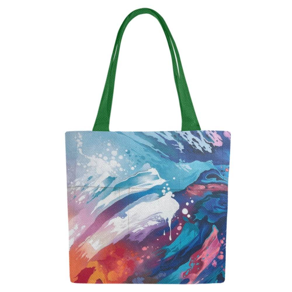 Canvas Tote Bag (Model1657) (Set of 2) - Estalios