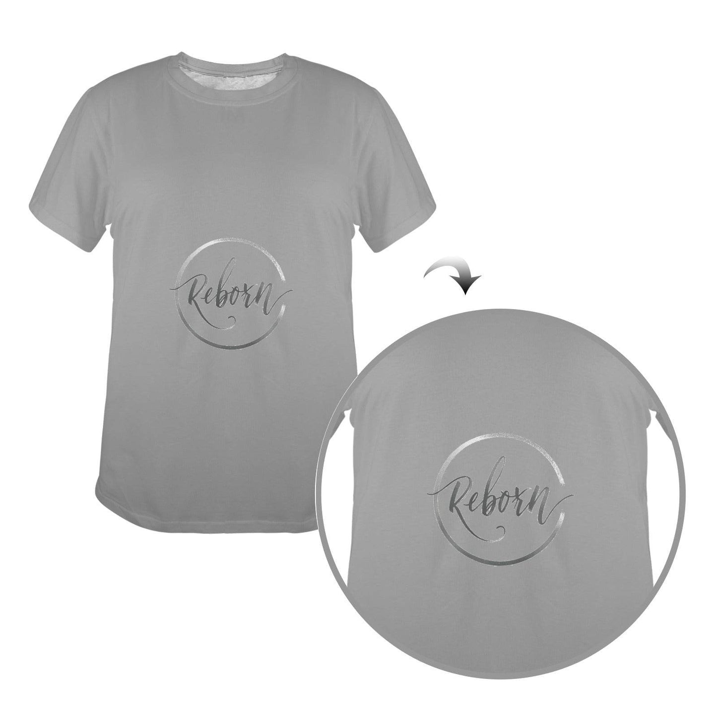 New Women's T-Shirt in USA Size Front Print (Made in USA,Ships to USA Only) - Estalios