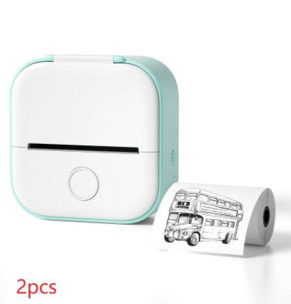Portable Mini Thermal Label Printer for Home and School - Estalios
