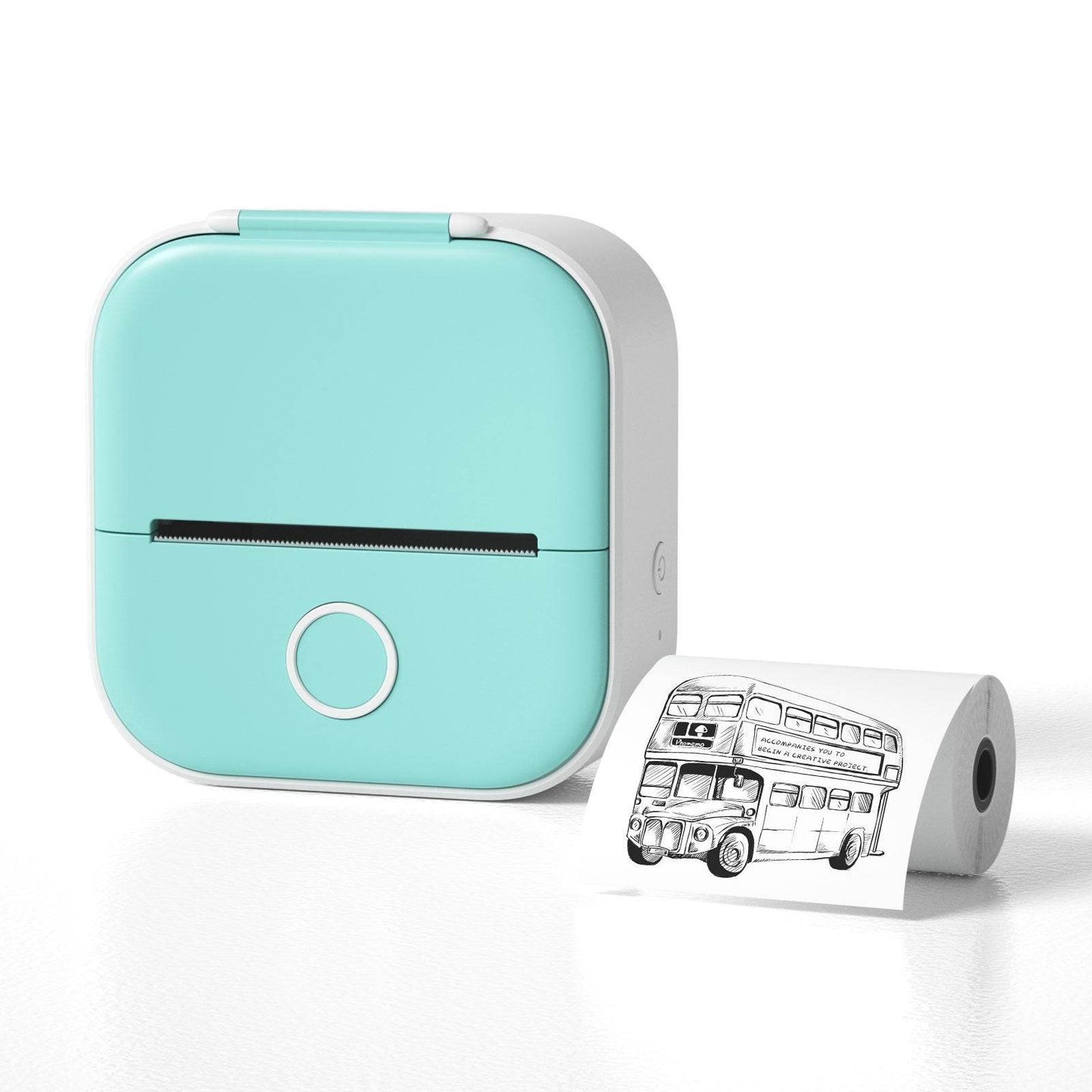 Portable Mini Thermal Label Printer for Home and School - Estalios