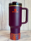 Tiger Plum Remix Waffle Tumbler Boot -Fall fits 20-40oz