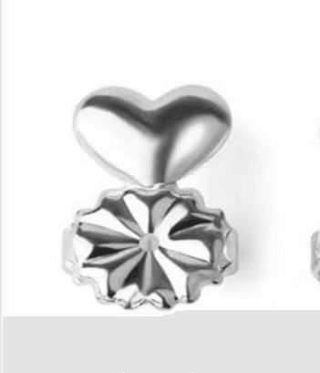 Adjustable 925 Sterling Silver Earring Backs for Heavy Earrings - Estalios