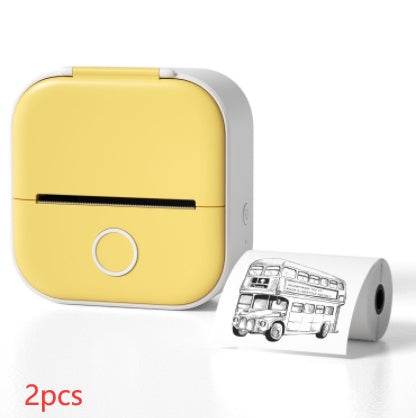 Portable Mini Thermal Label Printer for Home and School - Estalios