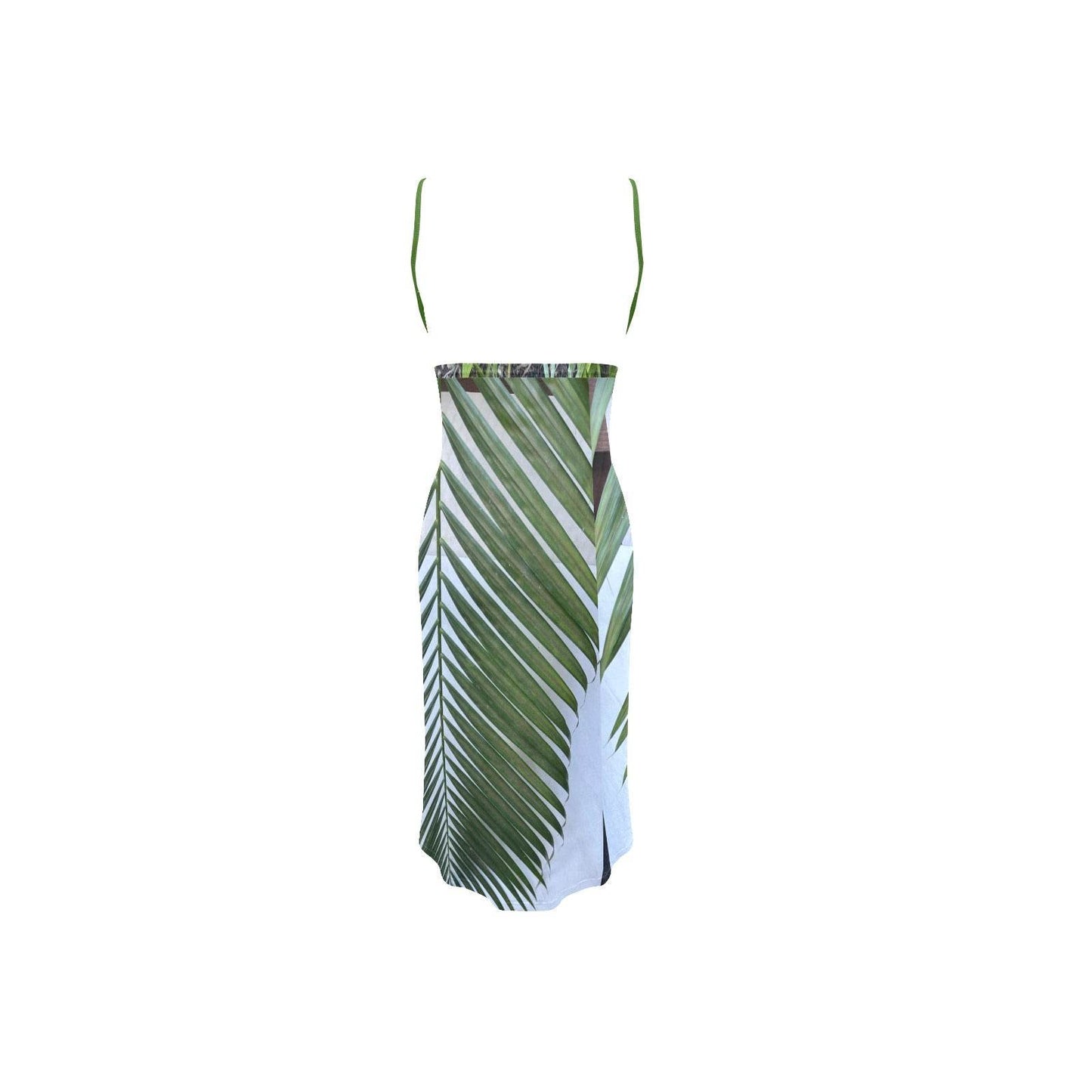 Spaghetti Strap Backless Beach Dress (D65) - Estalios
