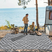 Waterproof Reversible Outdoor Rug For Patios And RV Camping - Estalios