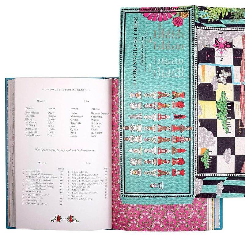 Alice's Adventures in Wonderland Minalima Edition Hardcover Book - Estalios