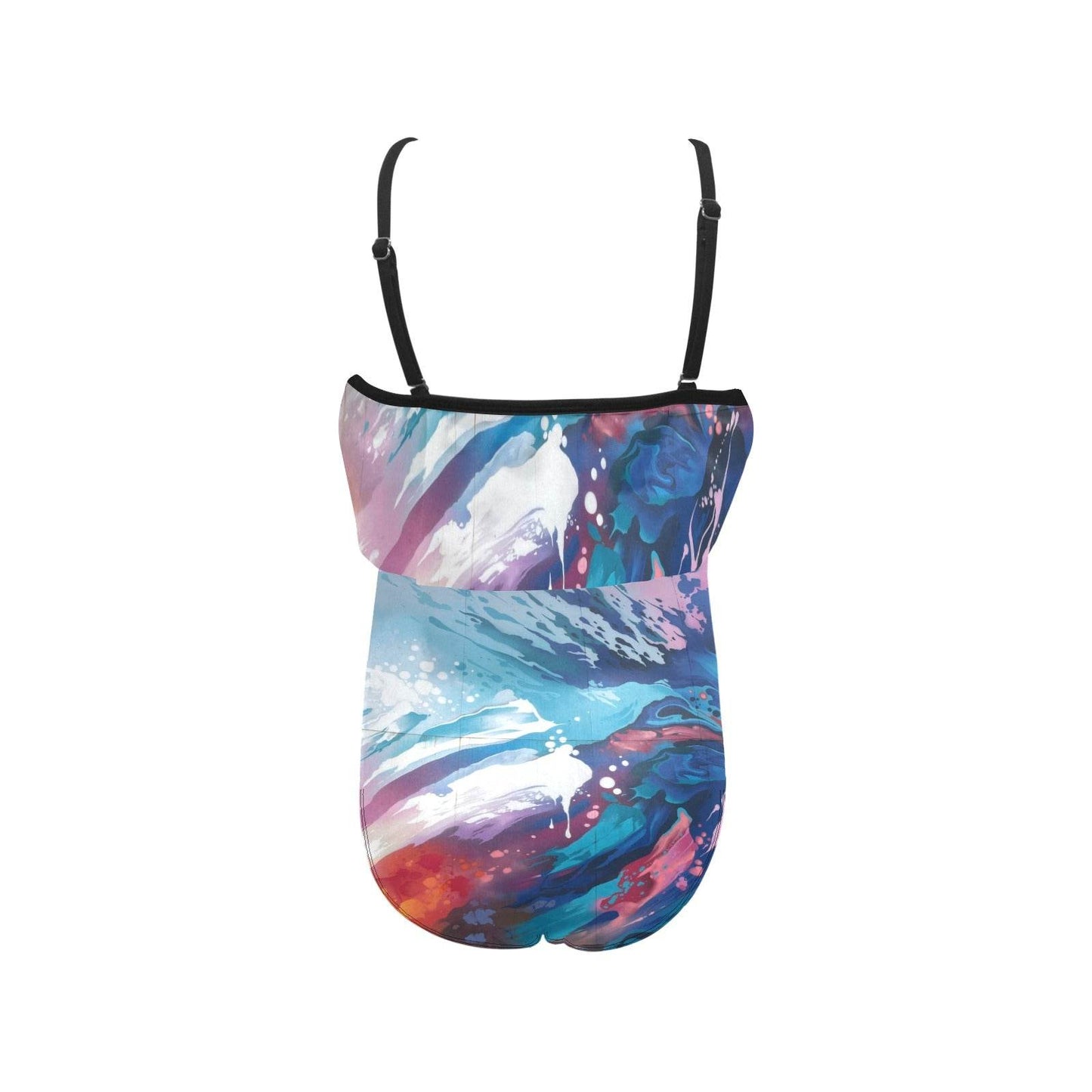 Kids' Spaghetti Strap Ruffle Swimsuit for Girls (S26) - Estalios