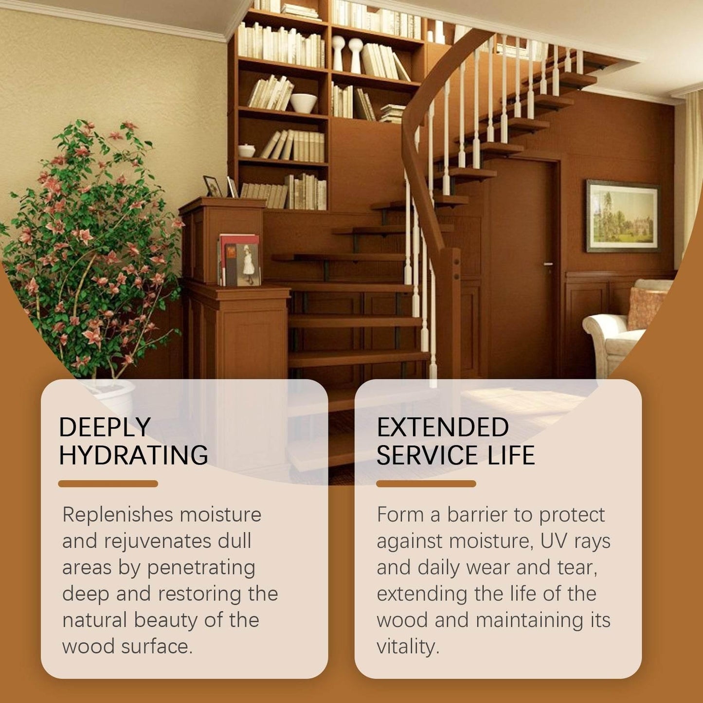 Wood Furniture Cleaning And Polishing Oil For Care - Estalios