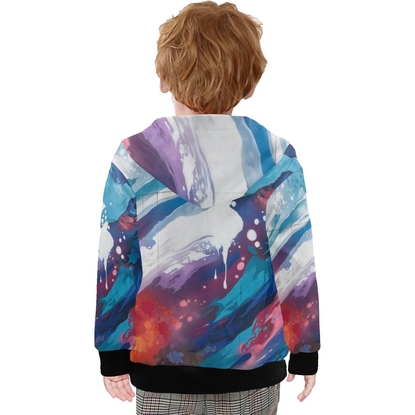 Little Boys' Zip Up Hoodie (H58) - Estalios