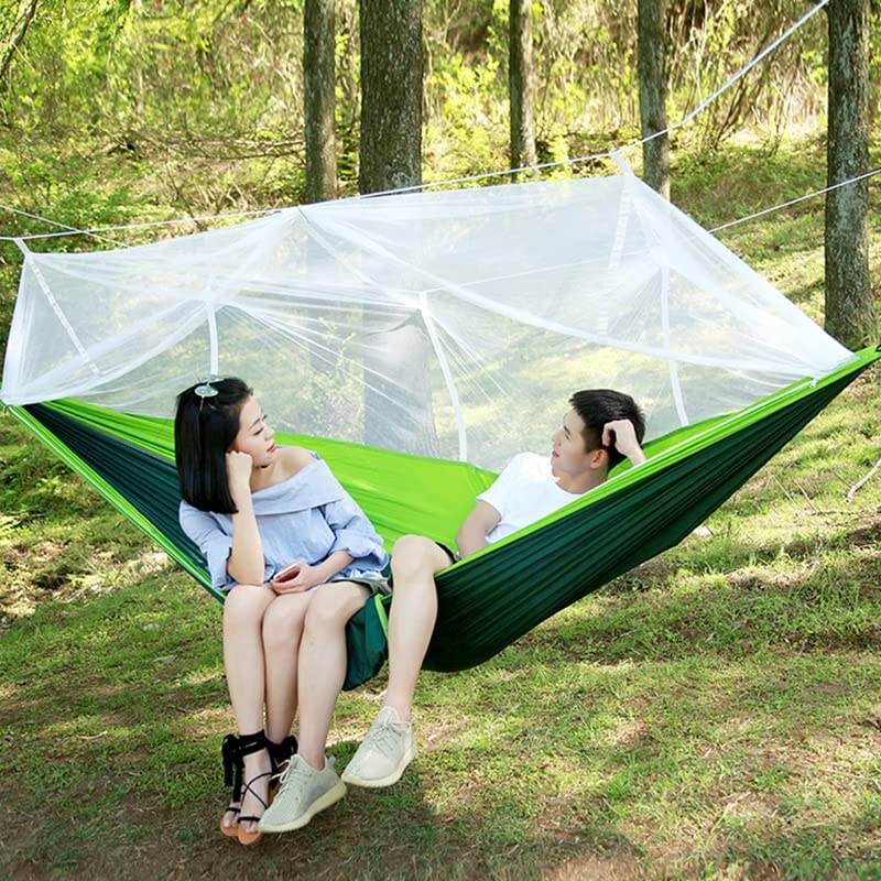 Hammock with Mosquito Net for Comfortable Outdoor Relaxation - Estalios