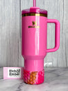 Pink Parade Remix WAFFLE Tumbler Boot -fits 20-40oz New!