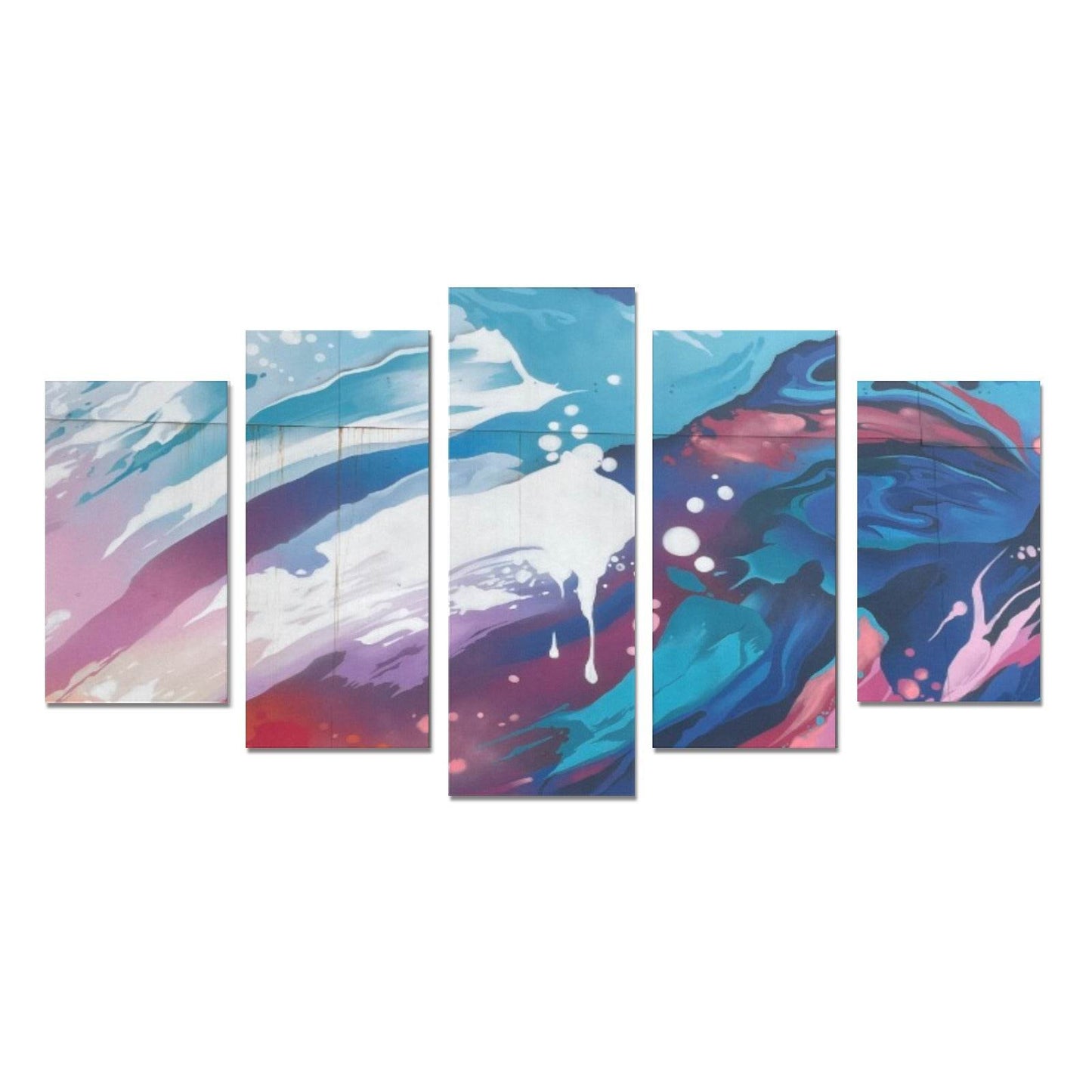 Canvas Wall Art Prints (No Frame) 5-Pieces/Set A - Estalios