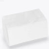 Rectangular block of white soap.