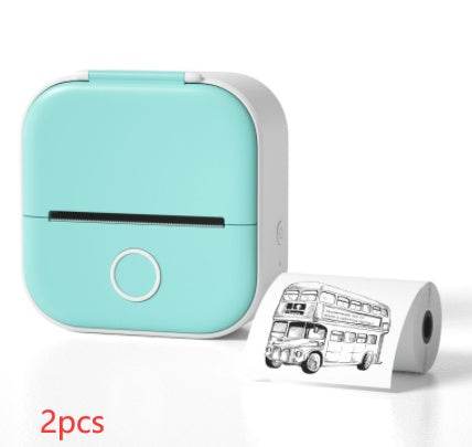 Portable Mini Thermal Label Printer for Home and School - Estalios