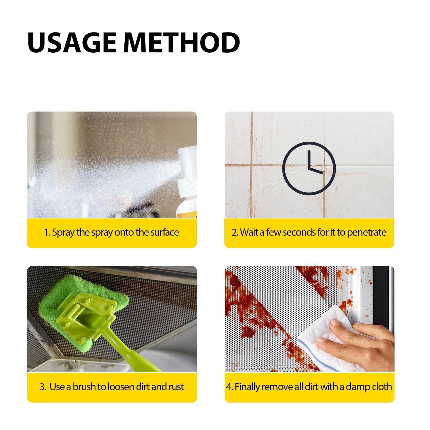 Stain & Rust Cleaner For Clean Kitchen Utensils And Pots - Estalios