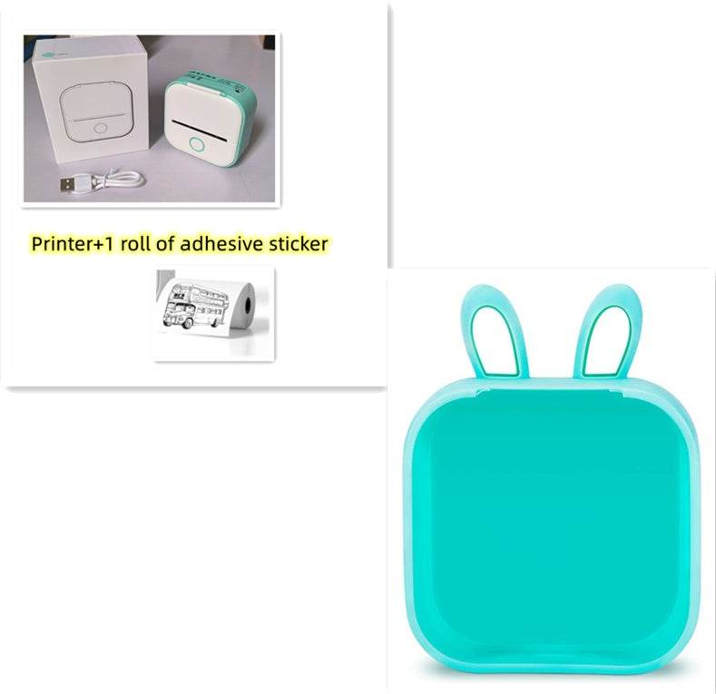 Portable Mini Thermal Label Printer for Home and School - Estalios