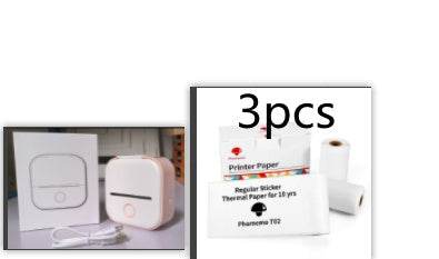 Portable Mini Thermal Label Printer for Home and School - Estalios