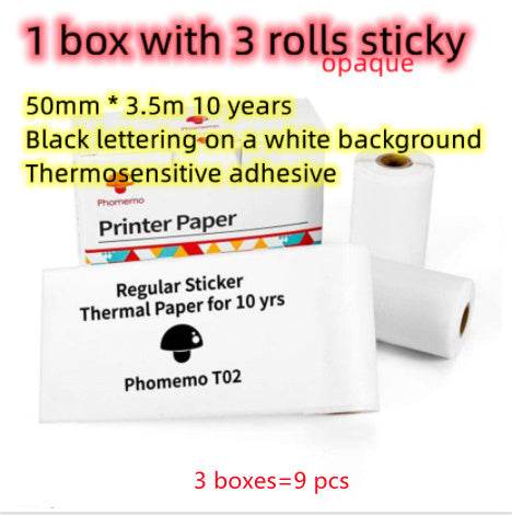 Portable Mini Thermal Label Printer for Home and School - Estalios