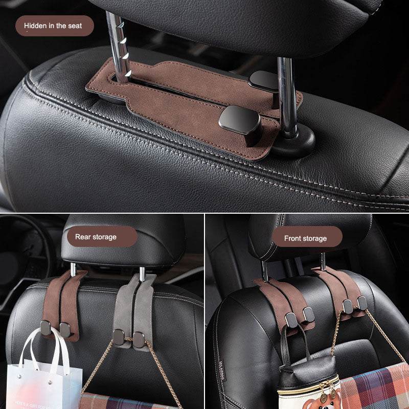 Car Seat Back Phone Holder Hook for Easy Storage - Estalios