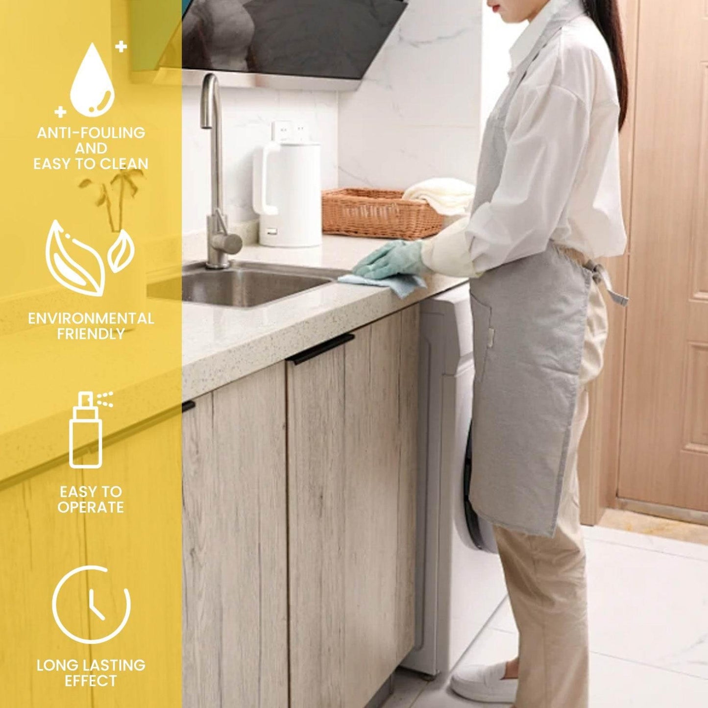 Multi-Surface Cleanser For Kitchen Utensils And Sink Stains - Estalios