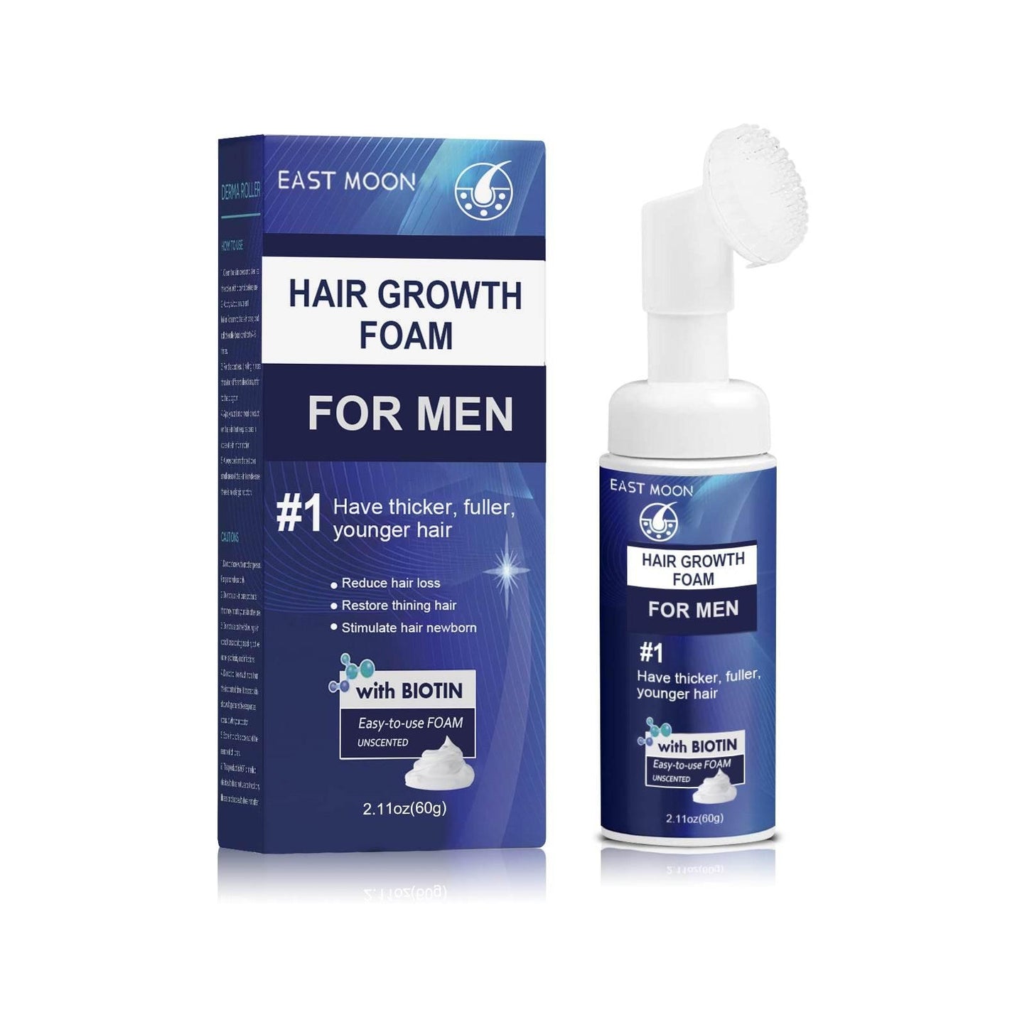 Men's Hair Thickening Foam for Root Follicle Repair - Estalios
