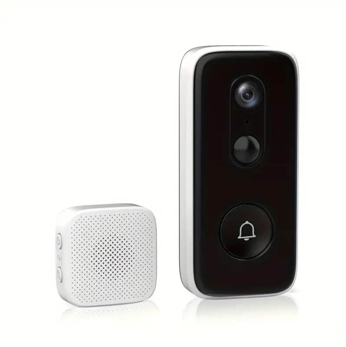 2K Wireless Doorbell Camera with HD Night Vision and Intercom - Estalios