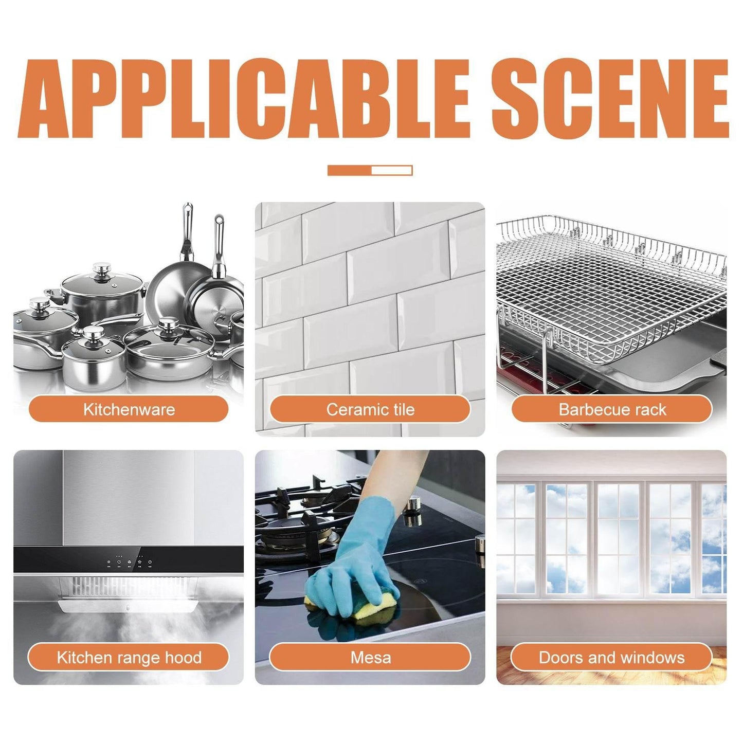 Multi-Purpose Kitchen Cleaner for Stainless Steel Grease - Estalios