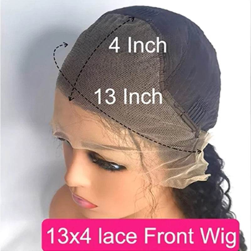30 40 Inch Deep Wave Lace Front Wigs for Women - Estalios