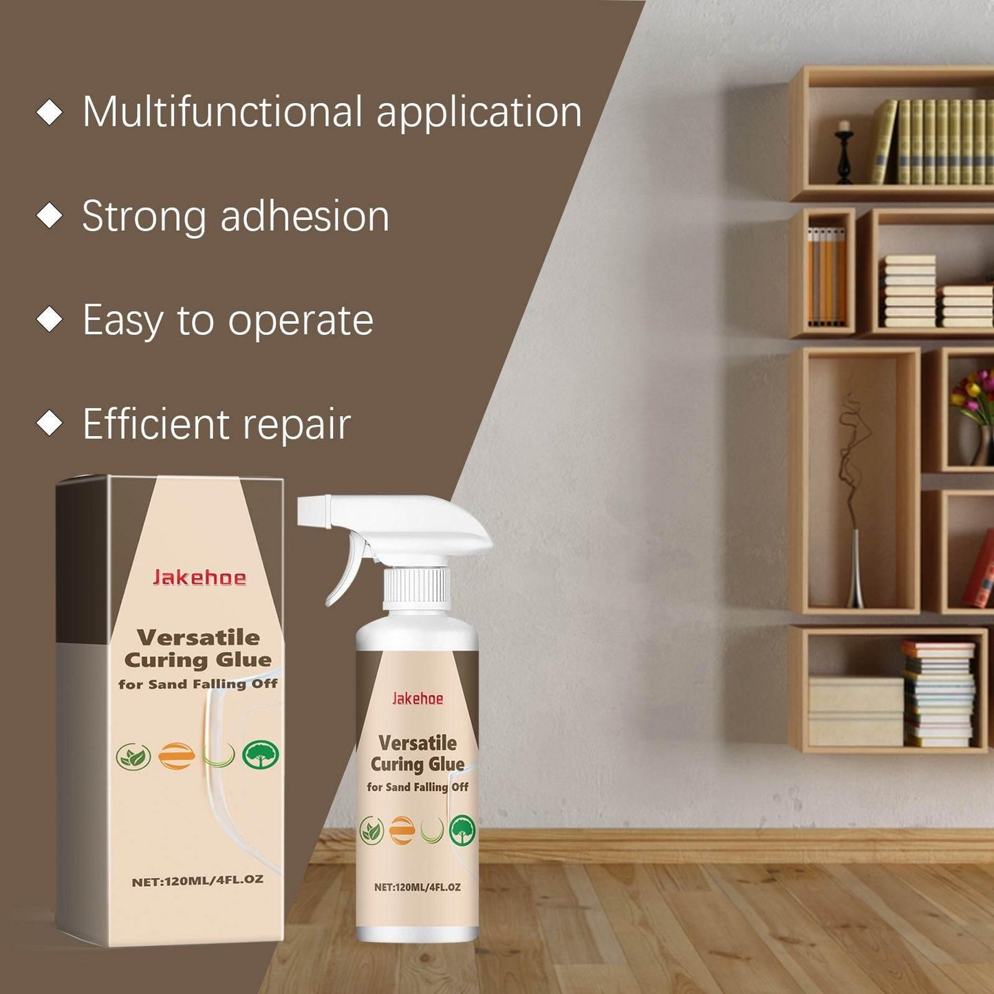Wall Peeling Dust Fixing Agent Interior And Exterior Repair Spray - Estalios