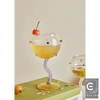 Colorful Whimsical Cocktail Glass to Sparkle Every Sip - Estalios