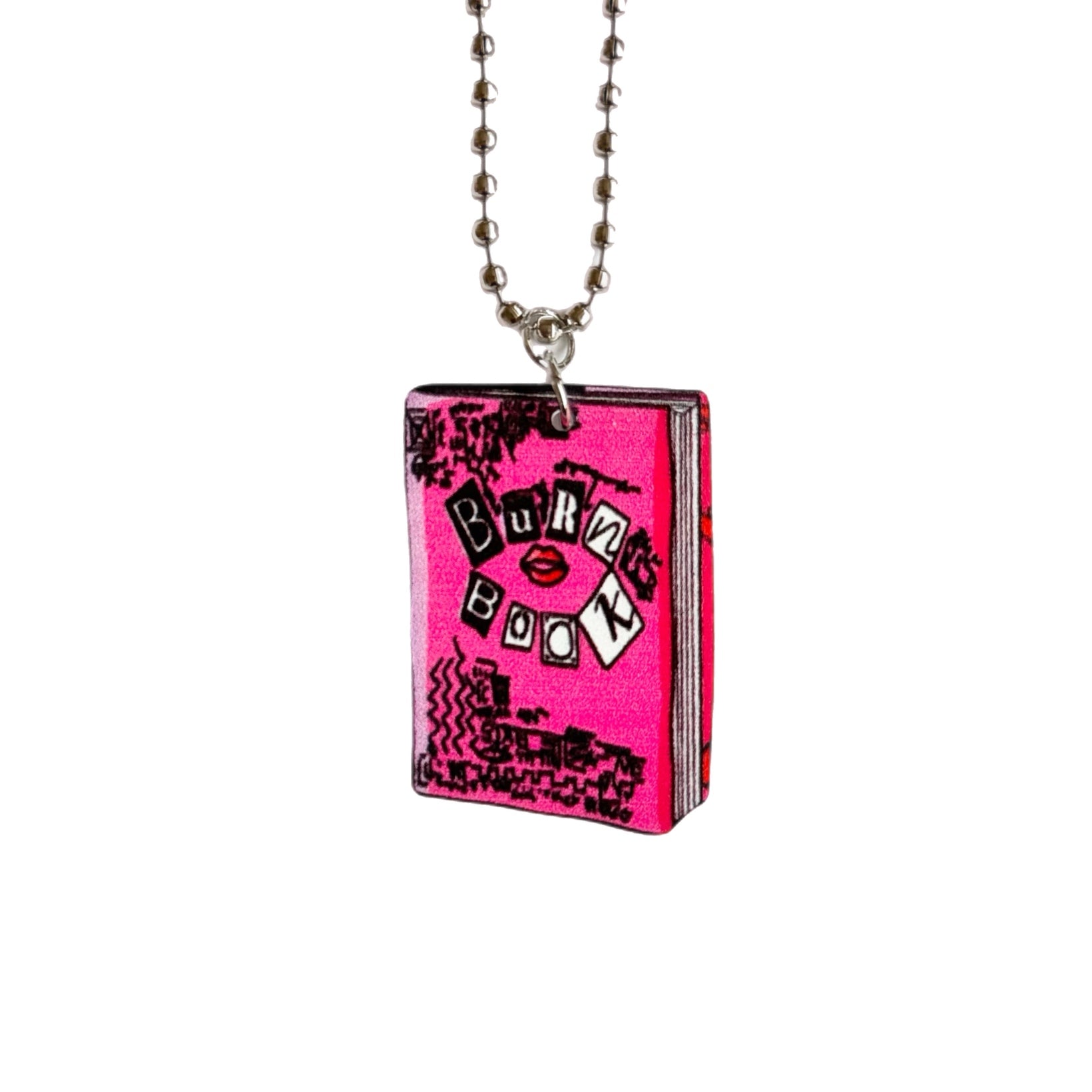 Burn Book Charm - Tumbler Handle Charm