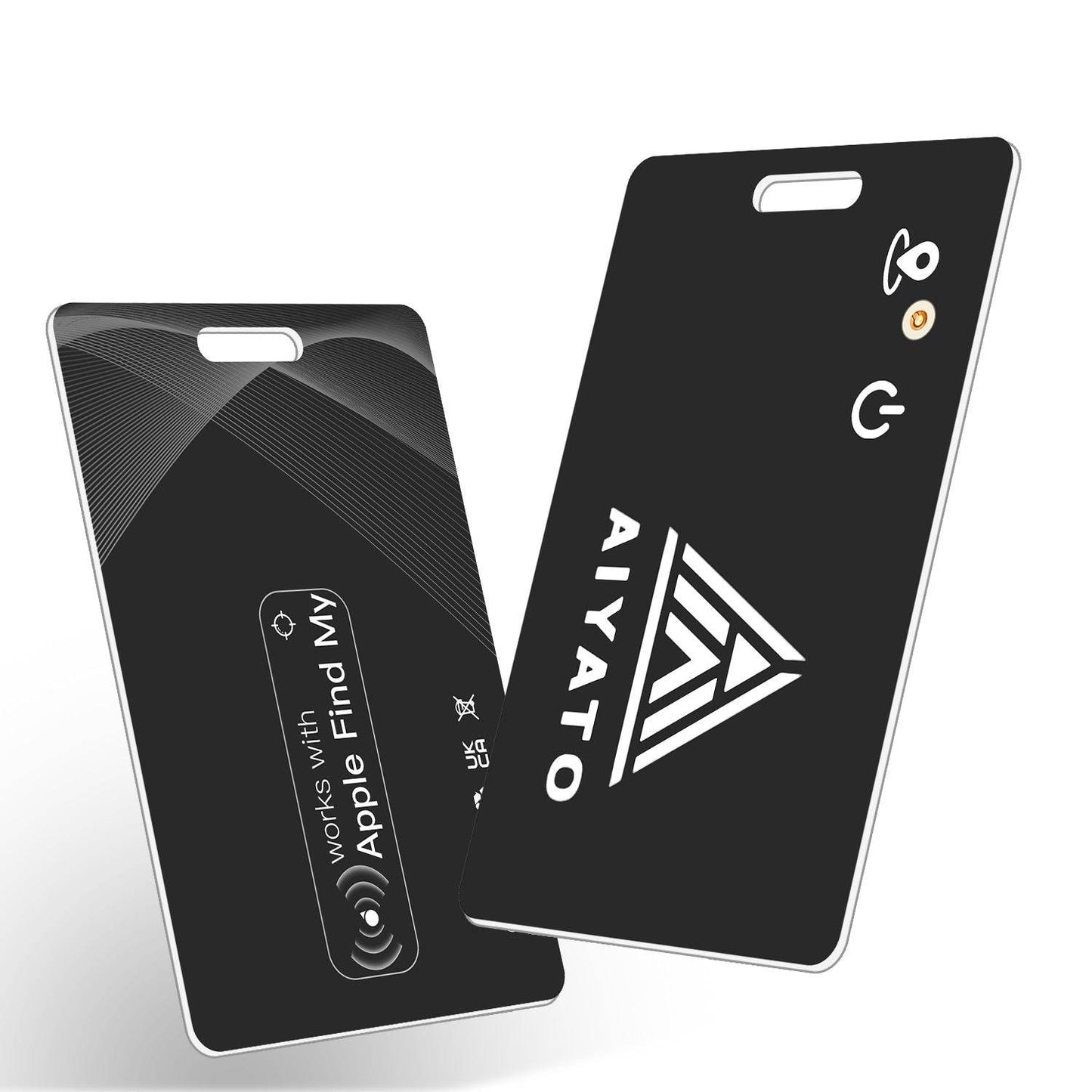 AIYATO Anti-Lost Device Ultra-Thin Card AirTag Locator - Estalios