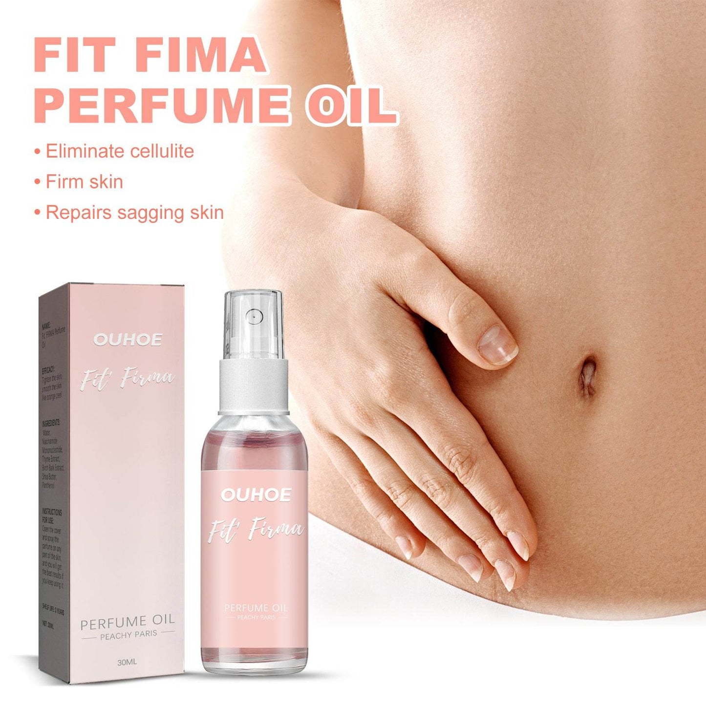 Body Firming Perfume Oil Spray for Slimming and Toning - Estalios