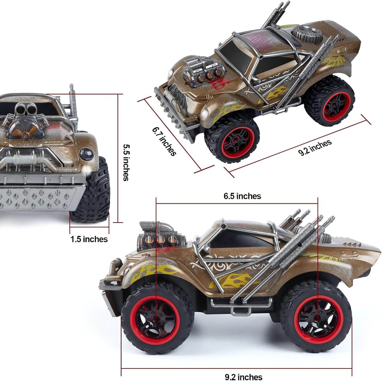 Wasteland Style 1:14 Scale 2.4GHz Electric RC Car Toys - Estalios