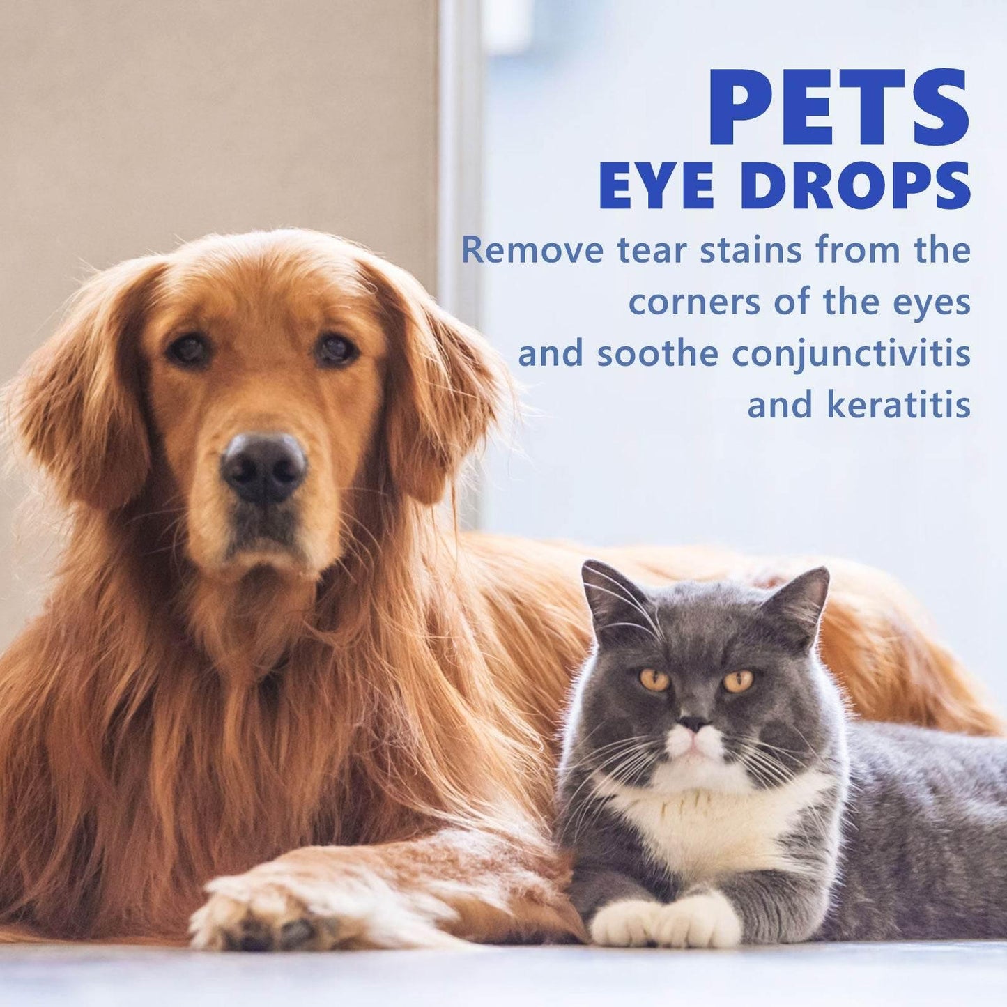 Pet Eye Drops For Cats And Dogs Eye Cleaning Care - Estalios