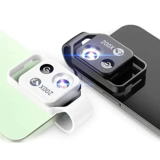 Explore Micro Worlds with Dual Clip-on Smartphone Microscopes - Estalios