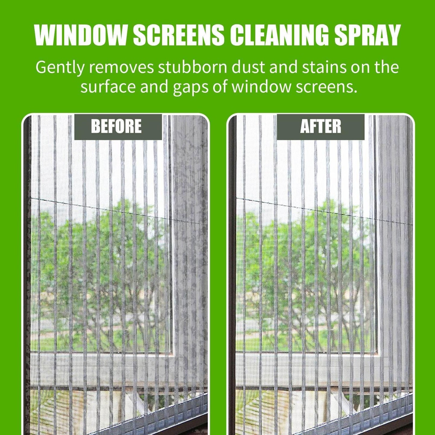 Window Cleaning Spray for Strong Decontamination Foam Stain - Estalios