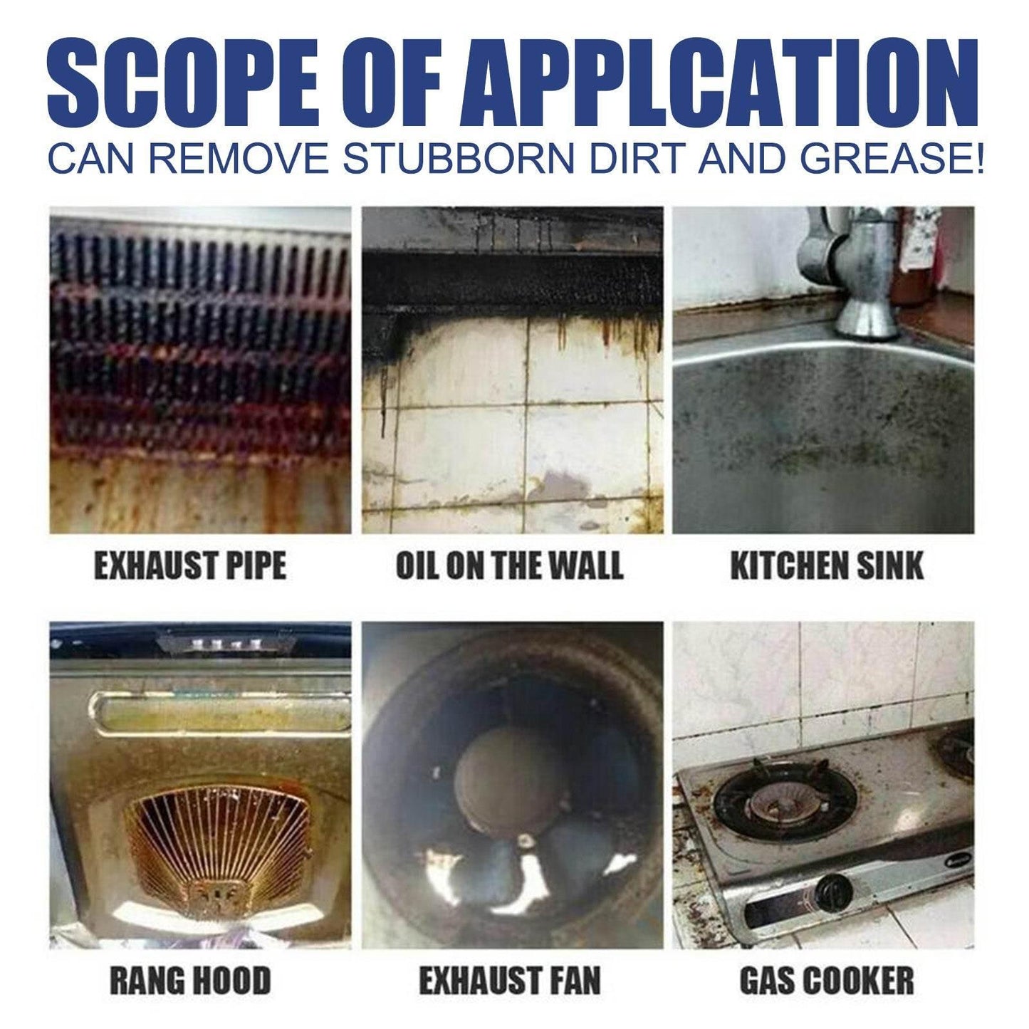 Oil Foam Cleaner Multi-Purpose Heavy Oil Foam Cleaner - Estalios