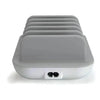 Gray and White USB Charging Station with LED Indicator for Easy Multi-Device Charging - Estalios