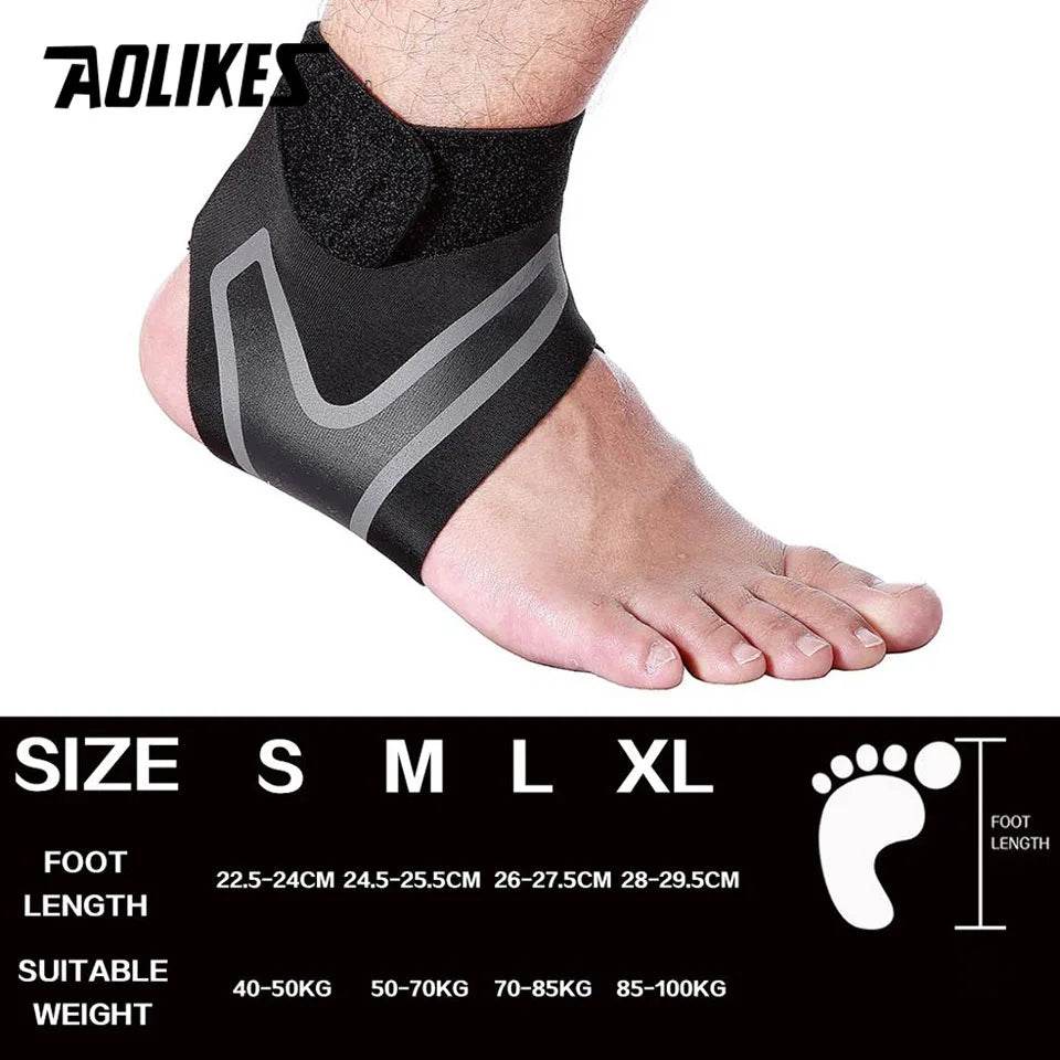 Adjustable Ankle Support Brace for Sprain Prevention and Fitness - Estalios