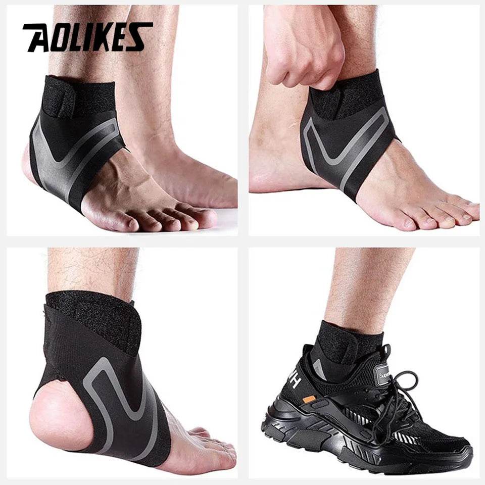 Adjustable Ankle Support Brace for Sprain Prevention and Fitness - Estalios