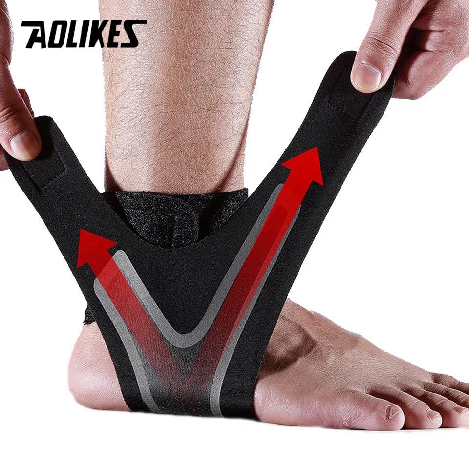 Adjustable Ankle Support Brace for Sprain Prevention and Fitness - Estalios