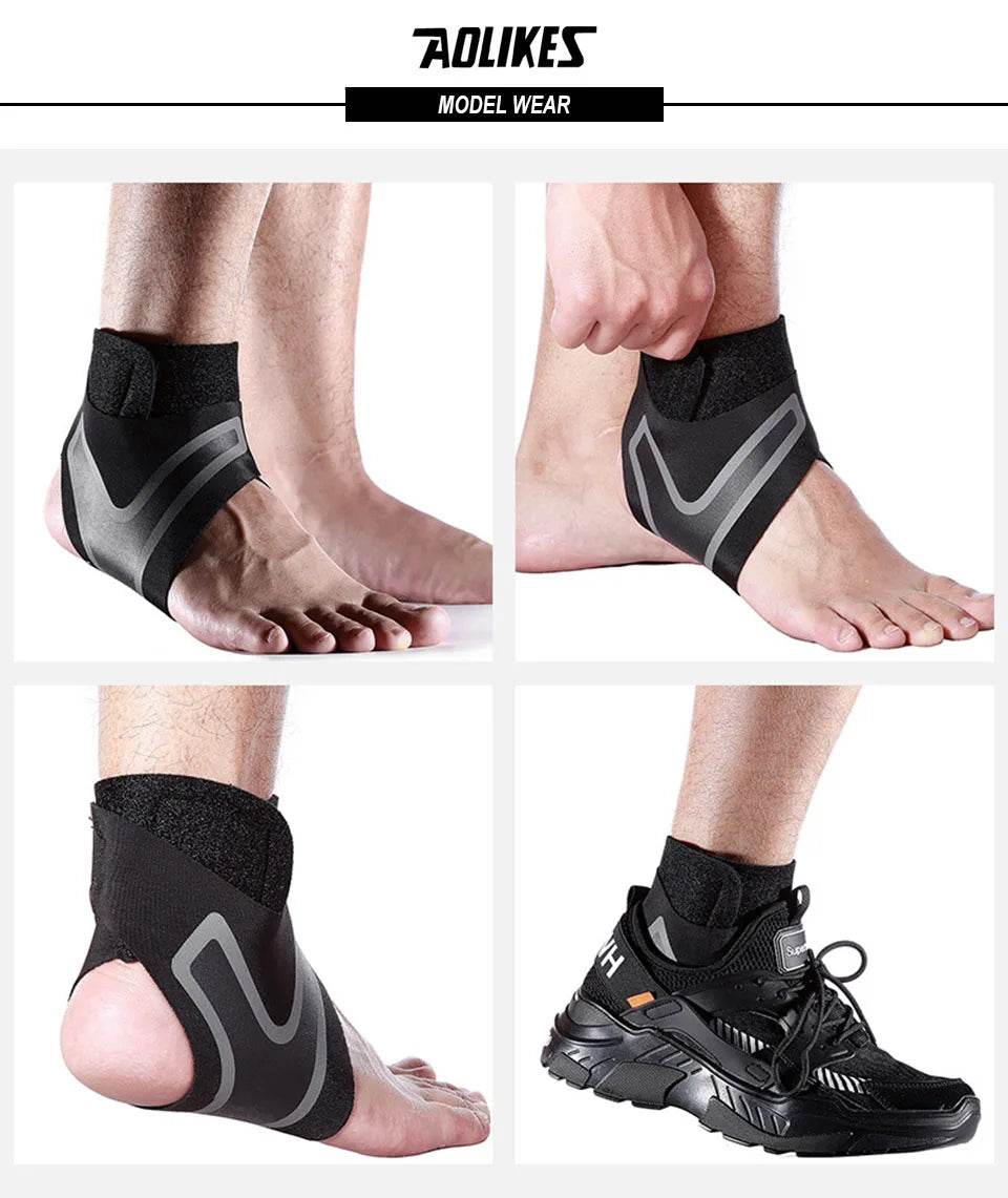 Adjustable Ankle Support Brace for Sprain Prevention and Fitness - Estalios