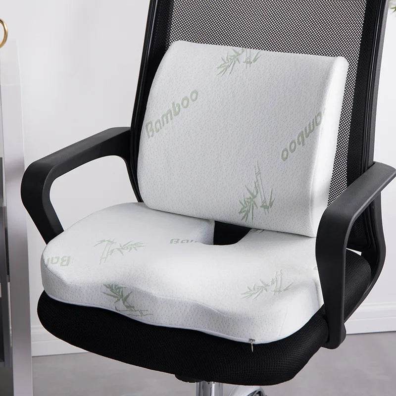 Cushion Slow Rebound Waist Support Set for Comfort Seating - Estalios