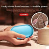 Ignite the Chill with Stylish Gold Hand Warmer Power Bank - Estalios
