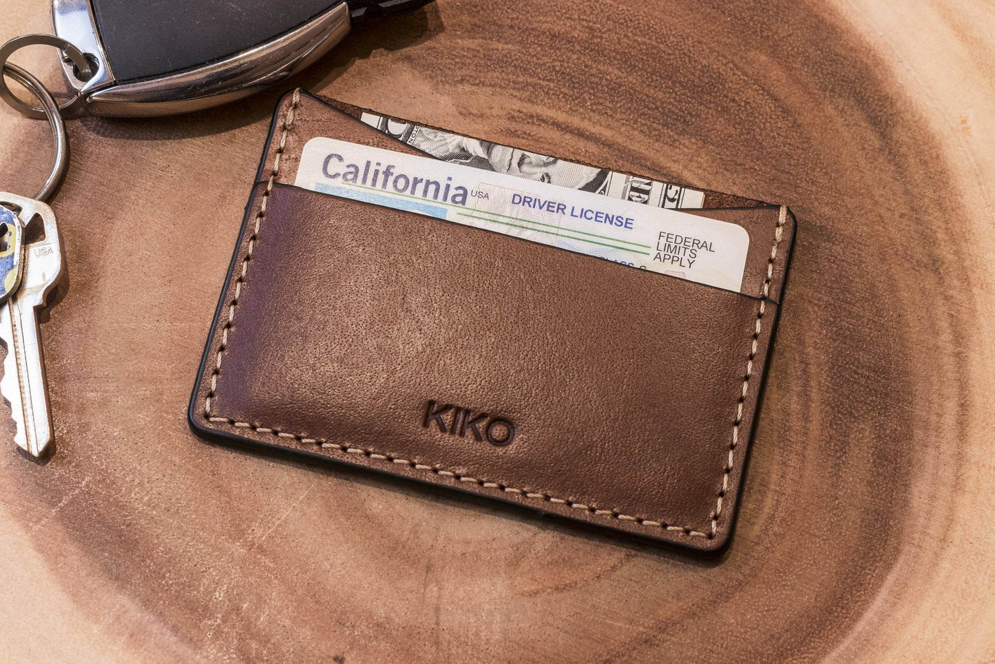Leather Card Holder - Estalios